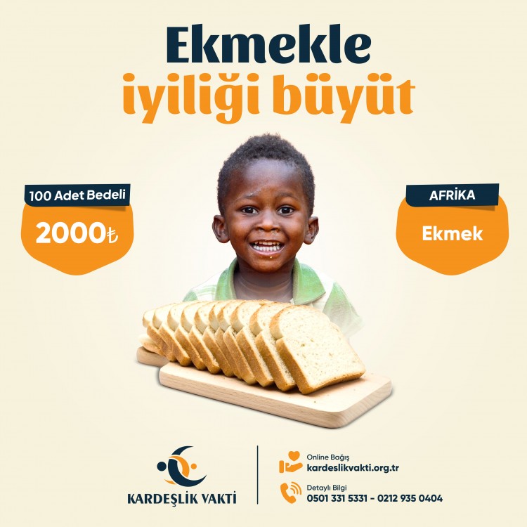 Ekmek Dağıtımı 100 Adet